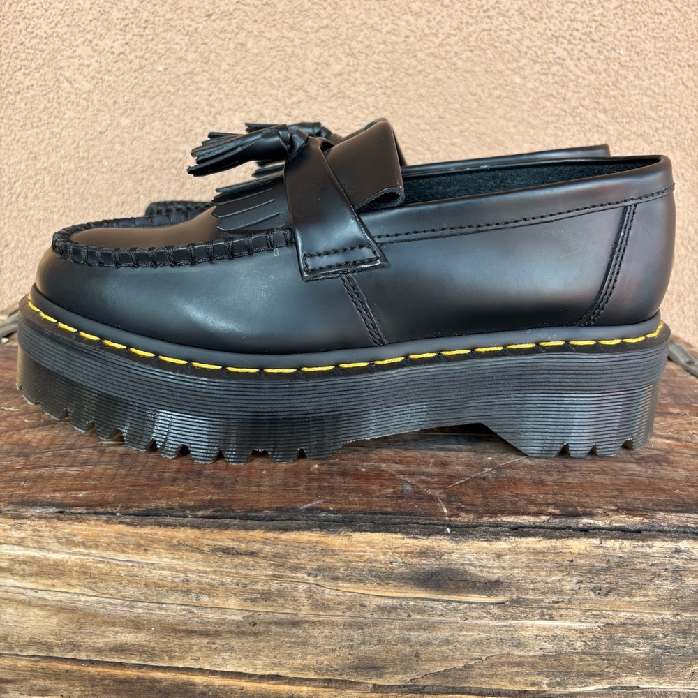 Dr. Martens Adrian Quad Platform Tassel Loafer